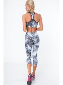 3/4 multicolor/blue leggings MR15486 - Online store - Boutique